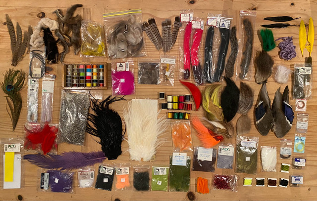 Deluxe fly tying materials  Fishing, Camping & Outdoors