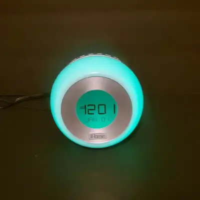 iHome iM29 Color Changing Dual Alarm FM Clock Radio with USB Cha, View more