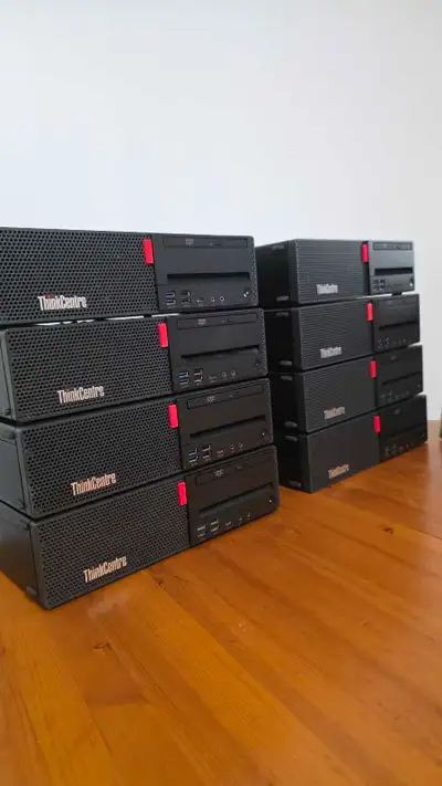 x8 Lenovo M920s SSF Desktop i7-8700 - 16GB - 512GB NVMe Win 11, View more