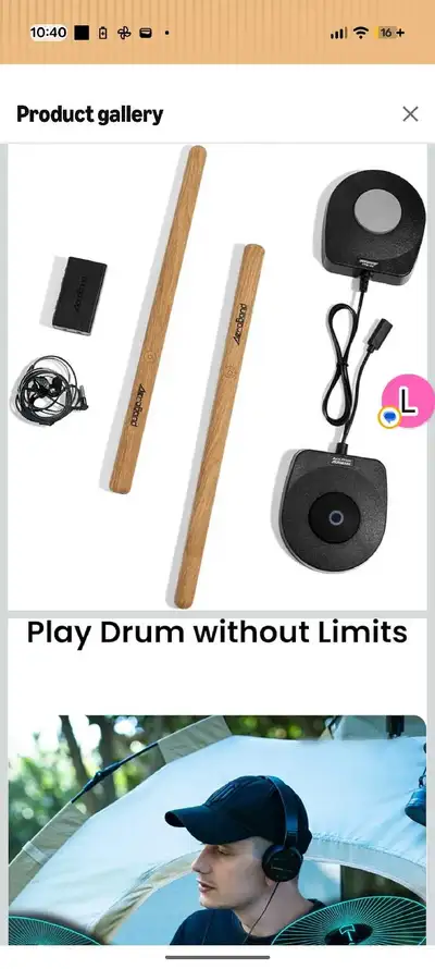 Aeroband Drums 2025, View more