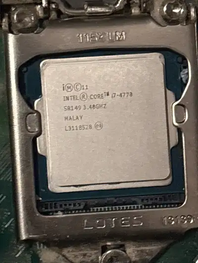 i7 4770 + junk, View more