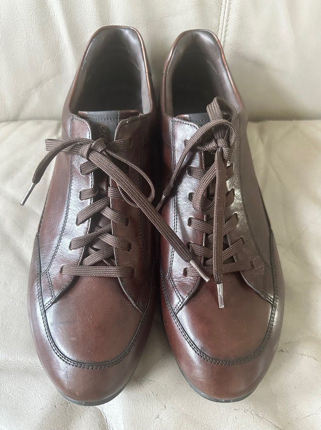 Ecco Men’s Leather Shoes (Brand New) in Men's Shoes in Oshawa / Durham Region