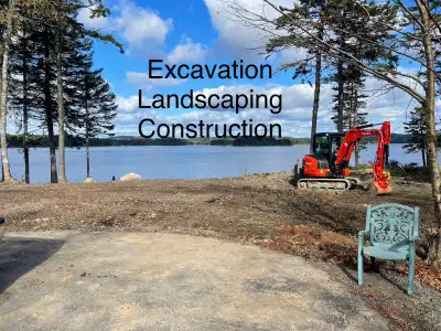 Excavation Land clearing Demolition Landscaping Sod installation Driveway resurfacing Retaining wall...