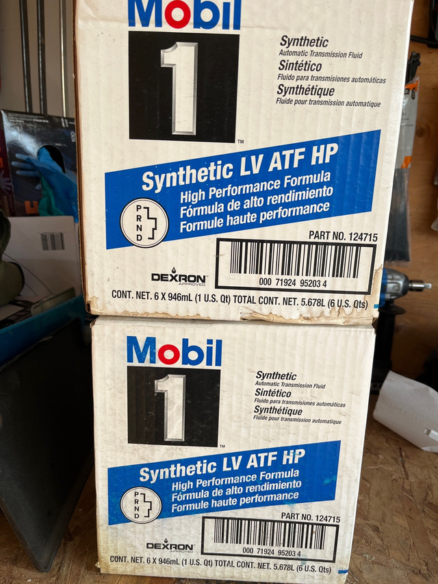 Mobil 1 synthetic LV ATF HP fluid, Transmission & Drivetrain, St. Albert