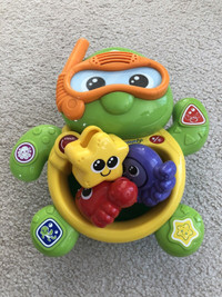 V-tech light-up learning turtle bath toy