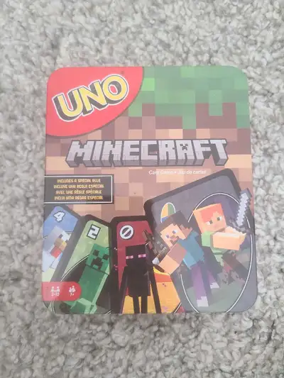 UNO Minecraft Card Game, View more