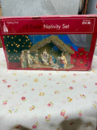 12 Piece Nativity Set