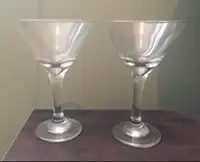 Set of Martini Glasses