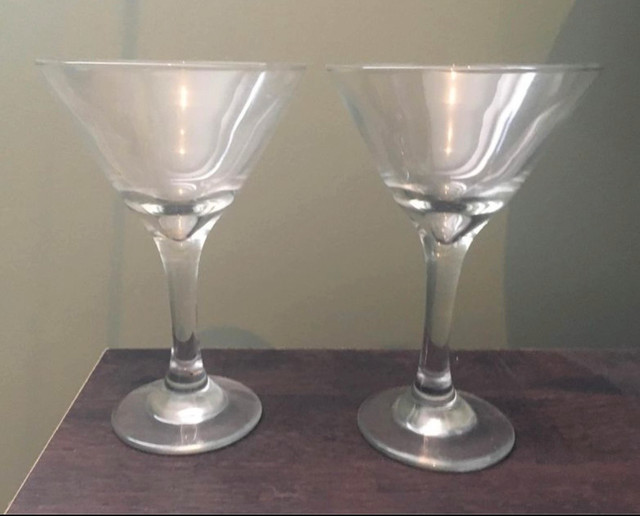 Set of Martini Glasses in Free Stuff in Chatham-Kent