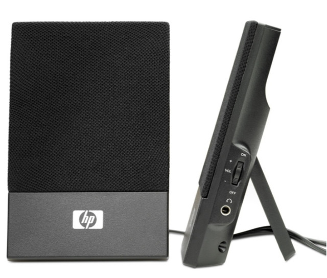 NEUF - Enceintes / Speakers HP Thin USB Speakers dans Haut-parleurs, écouteurs et micros  à Lévis