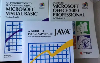 JAVA, VISUAL BASIC and MICROSOFT OFFICE 2000 PROFESSIONAL, View more