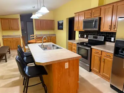 2008 double wide mobile home with vaulted ceilings throughout for sale to be moved or move into it i...