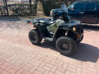 Selling my Polaris Sportsman 570. Low hours, barely used the last year. Selling because I'm moving....