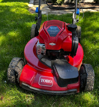 Toro Smartstow Lawn Mower 