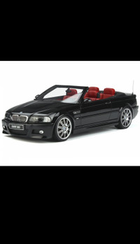 1/18 BMW OTTO M3 resin model car rare black red