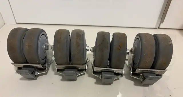 Blickle Germany 2” Heavy-Duty Swivel Casters w/ Brakes   in Other Business & Industrial in Bedford - Image 8