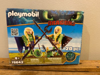 New PLAYMOBIL How to Train Your Dragon III Ruffnut and Tuffnut w