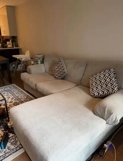 Leon's Jupiter 2-Piece Sectional Right-Facing Chaise Ash Grey, View more