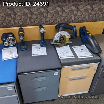 Set of 5 Ryobi Tools w/o Batteries, View more