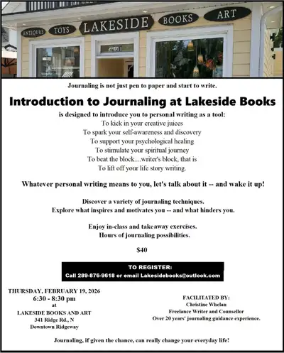 Intro to Journaling in Ridgeway, View more