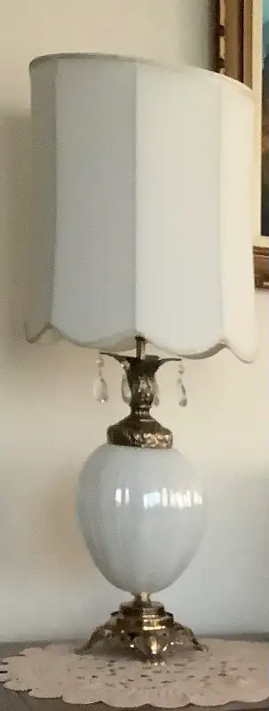 VINTAGE TABLE LAMPS. SET OF 2, View more