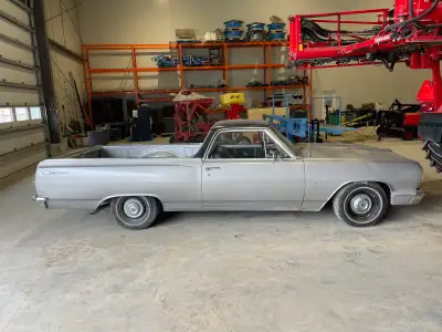 Solid 1964 el camino chevelle 350 small block chevy Muncie 4 speed Drives good. Everything works