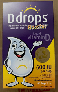 Vitamin D Drops 600 IU
