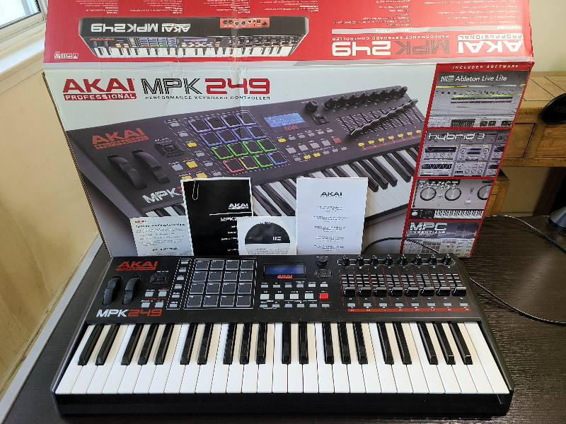 $280 - AKAI MPK249 (Perfect Condition) | Pianos & Keyboards | City of  Toronto | Kijiji