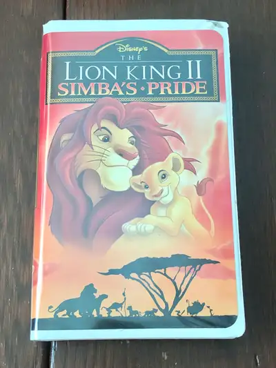 Lion King 2 Simbas Pride Vintage Disney Movie VHS VCR, View more