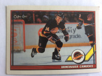 1990-1992 Vancouver Canucks Hockey Cards