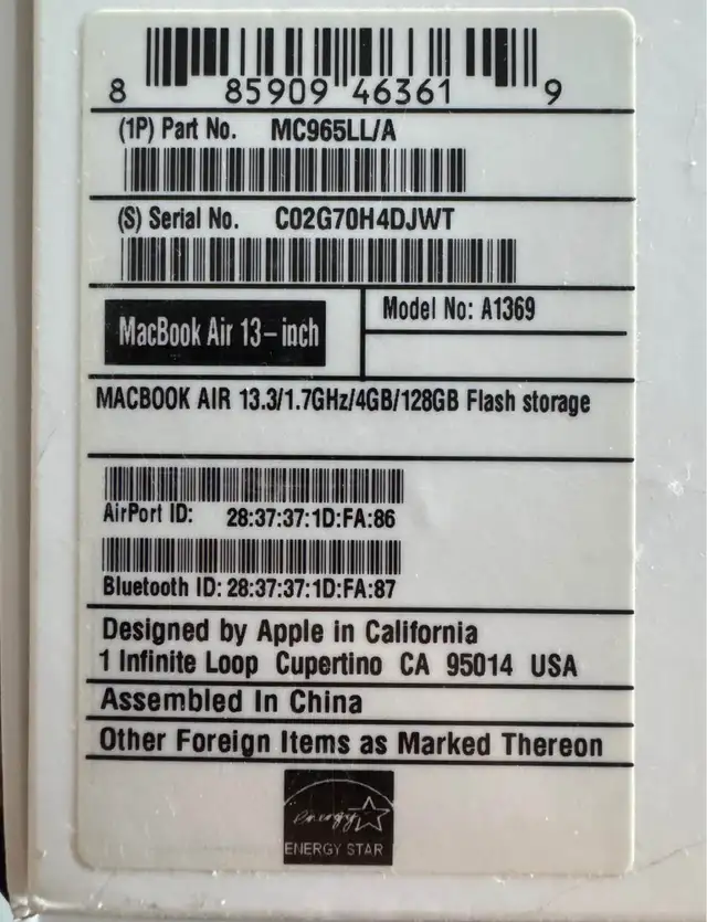 macbook Air 13” in Laptops in Edmonton - Image 7