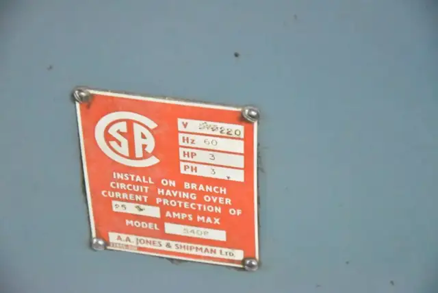 Rectifieuse Jones 540P surface grinder in Other in Drummondville - Image 9
