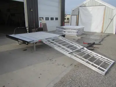 Telescopic Sled Deck ramp’s Available 10’ long when extended Available with, or without superglides...