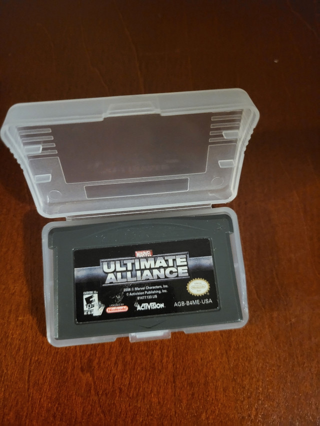 Marvel Ultimate Alliance Nintendo Gameboy Advance GBA $5 in Older Generation in Kitchener / Waterloo