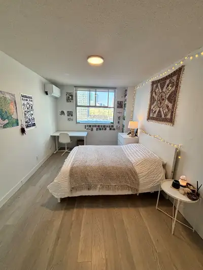 Looking for a female student to take over 1 room in a spacious 3-bedroom apartment at Avant Toronto....