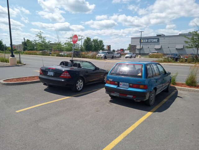 Firefly 4 door. Pontiac Firefly 1990 3cyl 200k kms all original, in Cars & Trucks in Ottawa - Image 2
