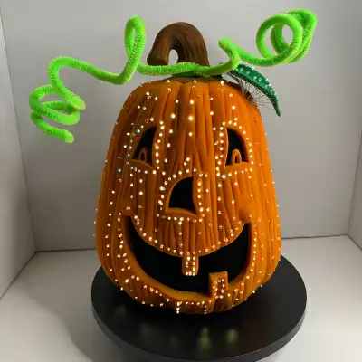 Vintage Avon fibre optic lack-o-lantern, View more