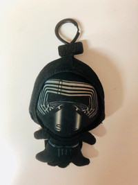 Kylo Ren Star Wars Plush Clips Keychain 7&quot; *Like new*