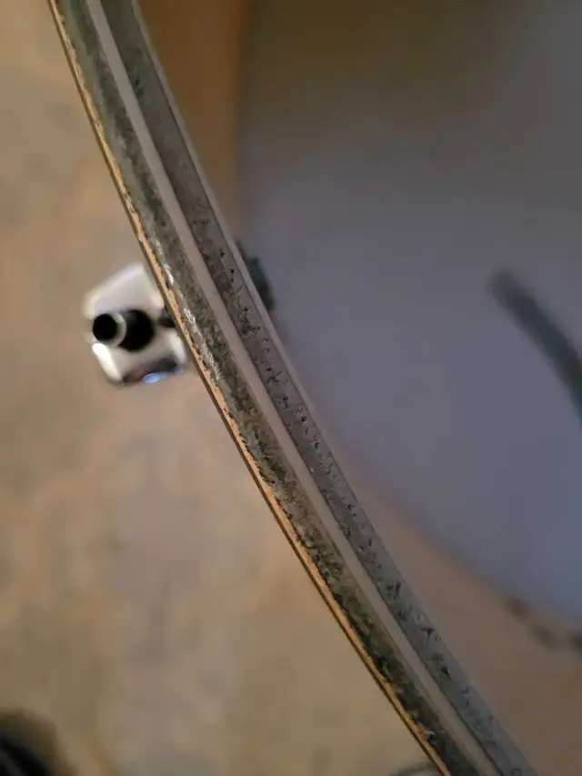 28" Ludwig, black bass drum. Late 1970s. in Drums & Percussion in Mississauga / Peel Region - Image 7