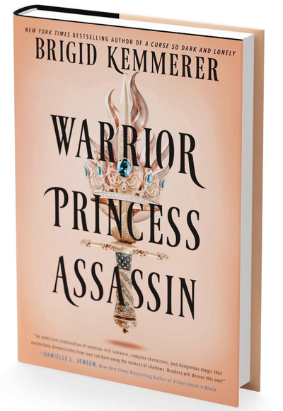 Warrior Princess Assassin adult fantasy romance novel book, View more