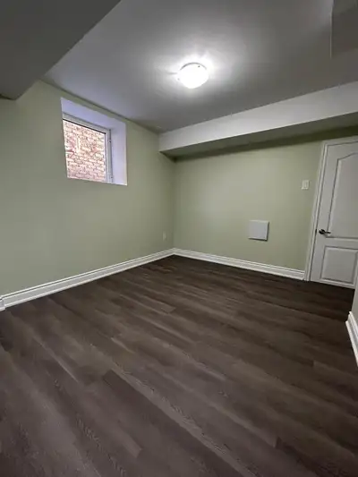 Walk  out legal basement apartment for rent .