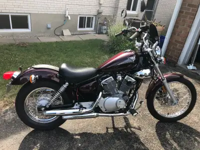 My Daughter’s 2007 Yamaha XV250 is up for sale – She decided that a Yamaha TW200, for the trails – i...