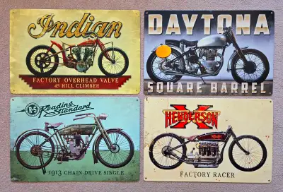 Motorcycle Related Signs , View more