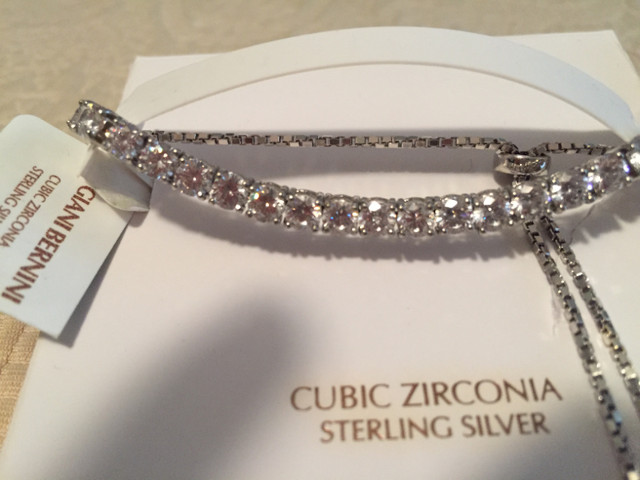 Great Graduation Gift...Cubic Zirconia Bolo Bracelet -- New! in Jewellery & Watches in St. Albert - Image 3