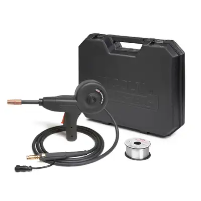 Looking for an aluminum spool gun compatible with a Lincoln 210MP welding machine