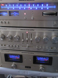 Marantz vintage Stereo Set 170DC Amplifier 3250B preamp 2100 tun