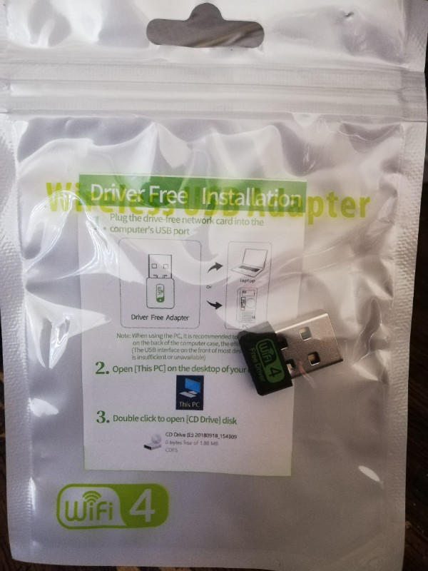 new Mini WiFi 4 Adapter USB Driver  Free 150Mbps in Networking in Mississauga / Peel Region