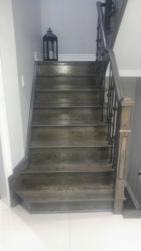 Refinishing stairs - SALE in Floors & Walls in Oakville / Halton Region - Image 2