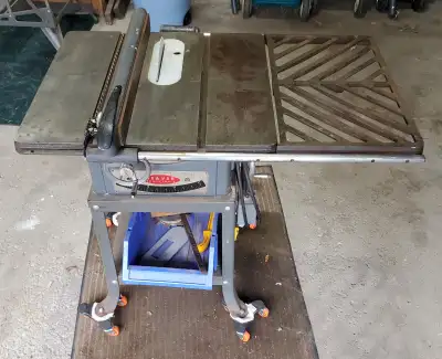 VINTAGE Rockwell/Beaver 9" TABLE SAW, View more