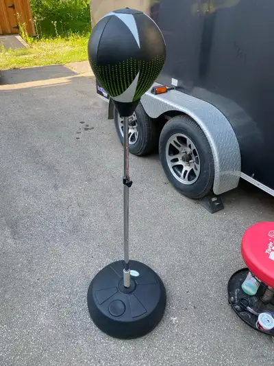 Punching Bag on spring stand, View more